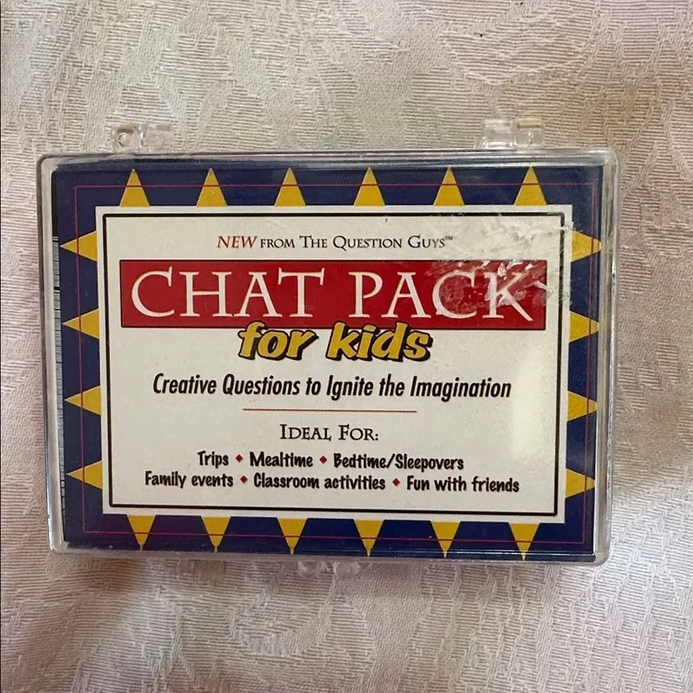 Chat Pack for Kids: Creative Questions to Spark Conversations Card Game
